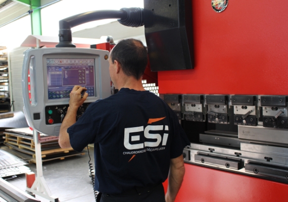 ESI - Europe Solution Industrielle - laser plieuse